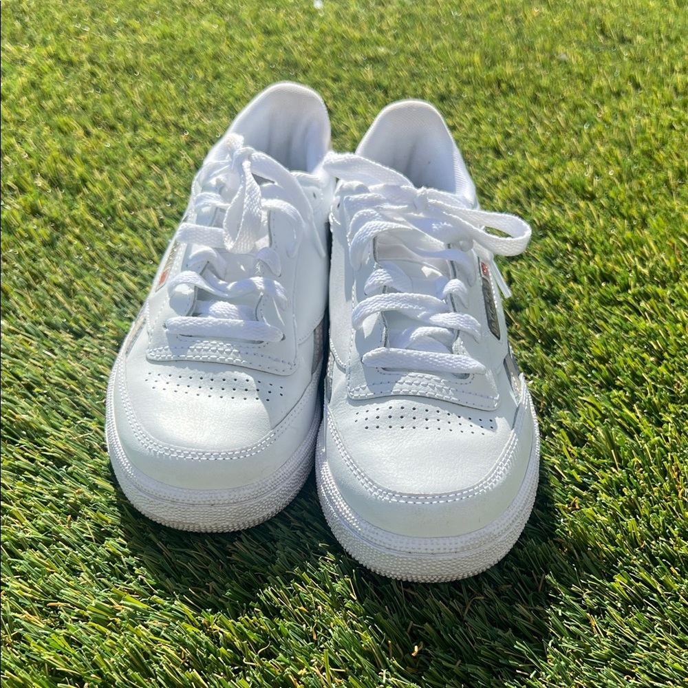 Reebok Kids White Sneakers